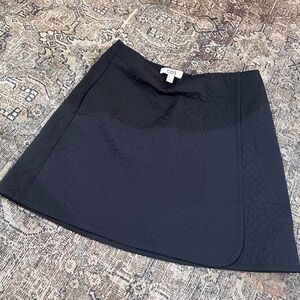COS Dark Gray Textured Mini Skirt